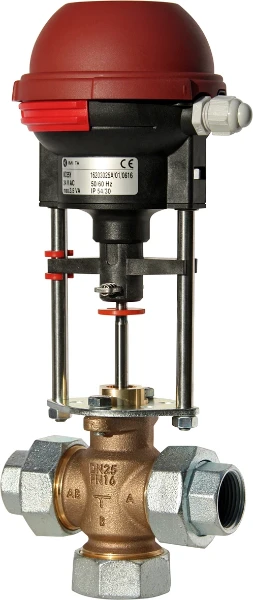 TA CV316 3-weg regelafsluiter RGA PN16 DN20 Kvs 5