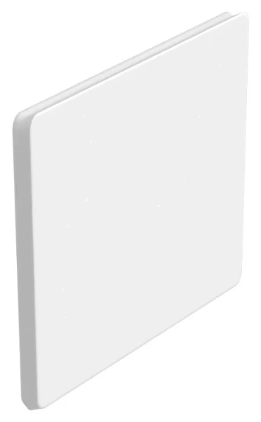 Procasa Luceo panneau infrarouge 585 x 585 mm - 300W - verre blanc mat