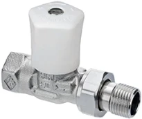 Heimeier Mikrotherm handbediend radiatorkraan recht 1/2"