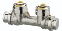 Heimeier Eclipse Multilux bloc-H thermostatisable 100% raccordement mural 1/2 x EK3/4