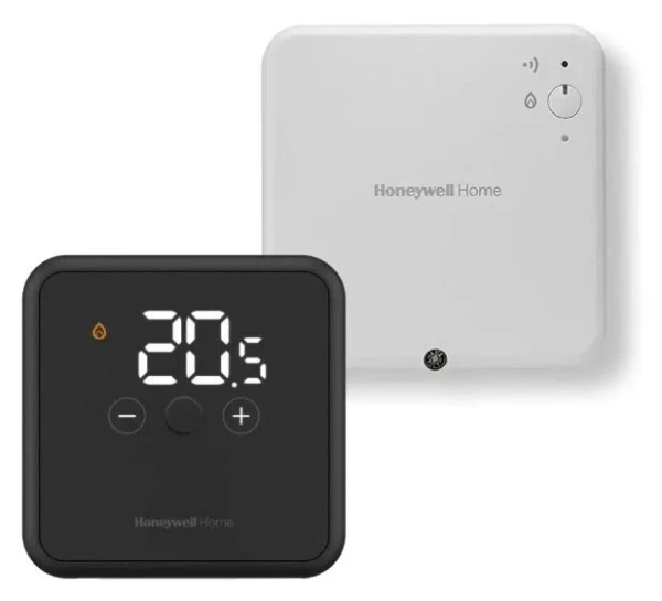 Honeywell DT4R thermostat digitale d'ambiance sans fil - on/off - noir