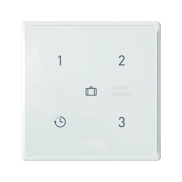 Ubiflux Vigor RF 5-standen schakelaar met filter/fout indicatie op batterij