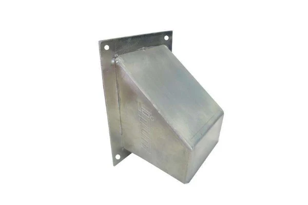 Midea aluminium wanddoorgang 100 x 100 mm