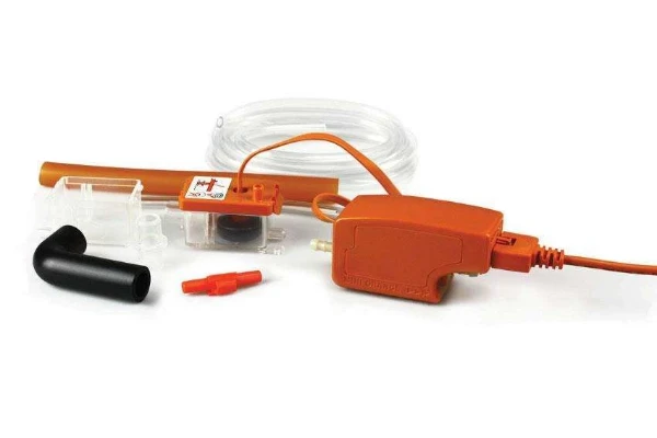 Midea condensaatpomp mini orange met extern reservoir