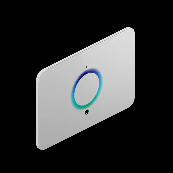 Ipee Buddy bedieningsplaat - white glass