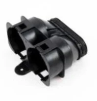 Begetube Begeconnect adaptateur ovalduct - 2 x 90 mm
