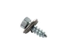 Blubase zelfborende zeskantschroef 6,5 x 19 mm met EPDM ring (doos 200st) - inox - prijs per stuk