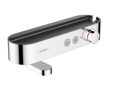 Hansgrohe Pulsify Showertablette Select robinet thermostatique bain 400 apparent/bec pivotable - chromé