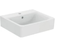 Ideal Standard Connect lavabo 500 x 460 x 175 mm - blanc - avec trou de robinet - avec trop-plein