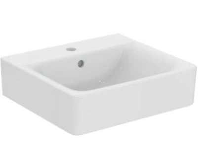 E713801 Ideal Standard Connect wastafel 500 x 460 x 175 mm - wit - met kraangat - met overloop
