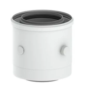 Burgerhout Twinsafe concentrisch PP/staal meetstuk 100/150 mm