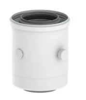 Burgerhout Twinsafe concentrique PP/acier pièce de mesure 80/125 mm