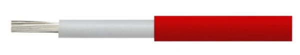 DC câble solaire 6 mm2 (longueur rouleau 100 m) - rouge - prix par rouleau - CCA classe