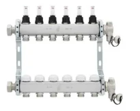 COLLECTEUR RADSON 11 circuits avec debitmetre et purgeur manuel