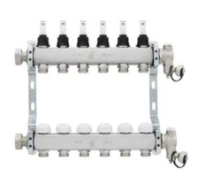 COLLECTEUR RADSON 7 circuits avec debitmetre et purgeur manuel