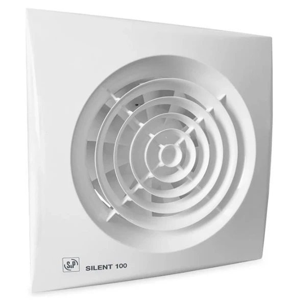 Soler & Palau Silent 100 CZ badkamerventilator - wit - 95m³/h - 230V