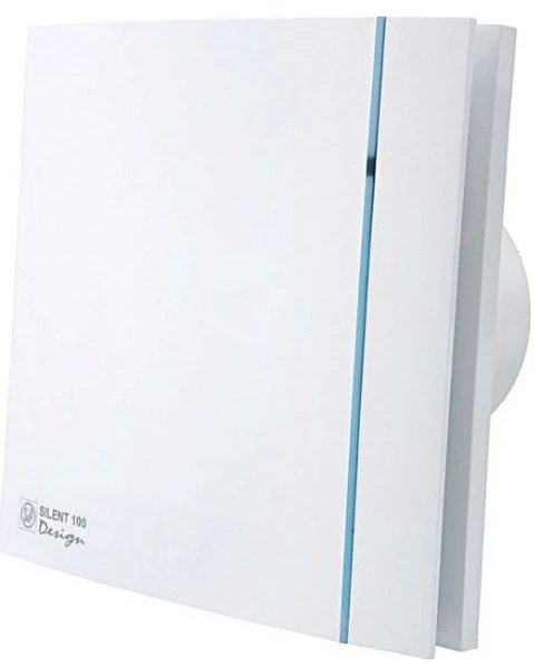 Soler & Palau Silent 100 CHZ design 3C badkamerventilator met regelbare hygrostaat - wit - 95m³/h - 230V
