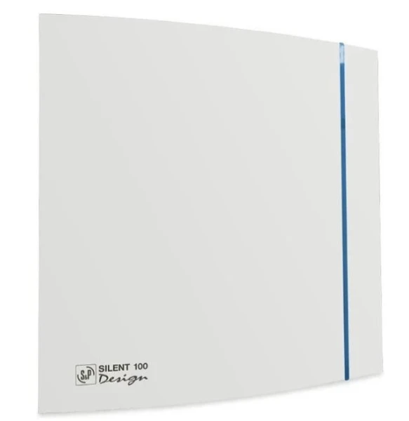 Soler & Palau Silent 100 CZ design 3C badkamerventilator - wit - 95m³/h - 230V