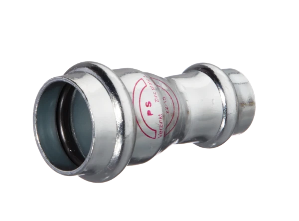 ProOne Carboline staal verzinkt verloopmof FF 35 x 28 mm (V-profiel)