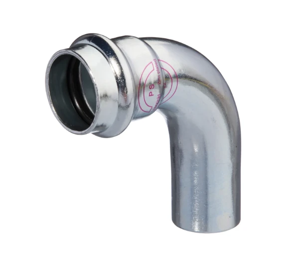 ProOne Carboline acier zingué coude coulissant 90° MF 22 mm (profil M/V)