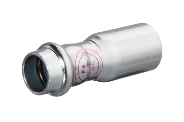 ProOne Carboline staal verzinkt reductie MF 54 x 28 mm (V-profiel)