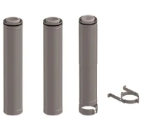 Ubbink CLVkit kit étage 0 110/160 Galva/PP