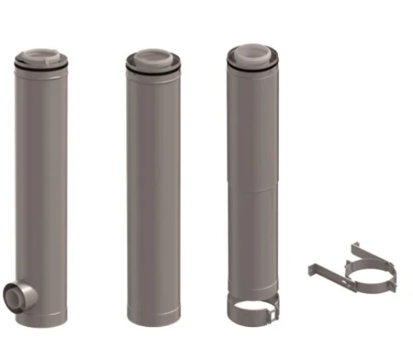 Ubbink CLVkit kit étage 1 110/160 Galva/PP