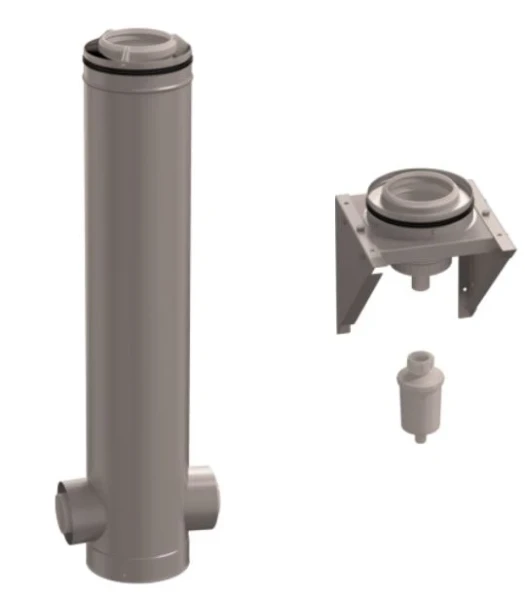 Ubbink CLVkit PP/Galva startkit 2 - 180° - 160/250 mm