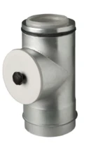 Ubbink CLVkit pièce d'inspection 110/160 Galva/PP