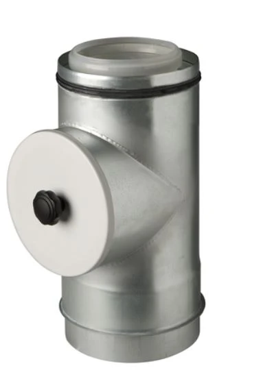 Ubbink CLVkit pièce d'inspection 110/160 Galva/PP