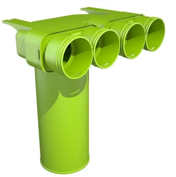 Ubbink Air Excellent 23C Vent.Adapt. 125-90°