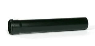 Ubbink Rolux PP luchttoevoerbuis (lengte 250mm) 100 mm - zwart