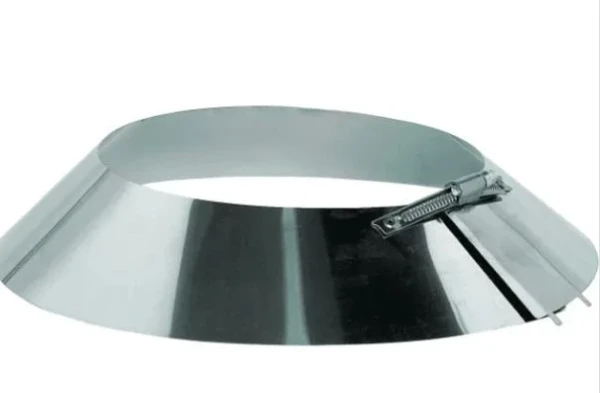 Ubbink Ubitherm inox/inox stormkraag 80/130 mm