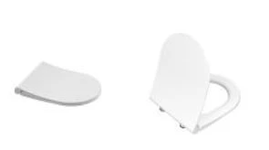 Vitra Integra siège slim wc - blanc - softclose - quick release