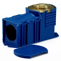 Begetube MPL boite a encastrer simple 1/2 x 16 bleu avec raccord à sertir