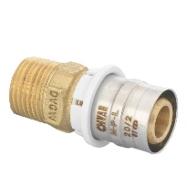 Begetube MPL raccord de transition en laiton MF 16 x 1/2 M