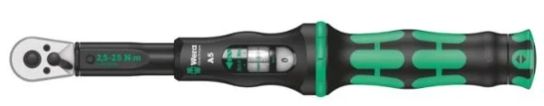 Wera Clé dynamométrique à cliquet Click-Torque A 5, 2,5-25 Nm - 5