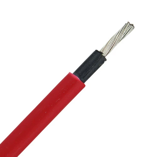 DC câble solaire 6 mm2 (rouleau 500m) - rouge - prix par rouleau - CCA classe