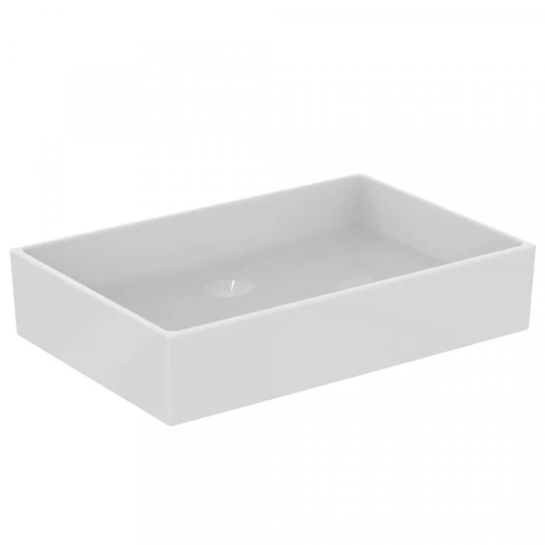 Ideal Standard Extra lavabo à poser 600 x 400 mm - blanc - sans trou de robinet - sans trop-plein