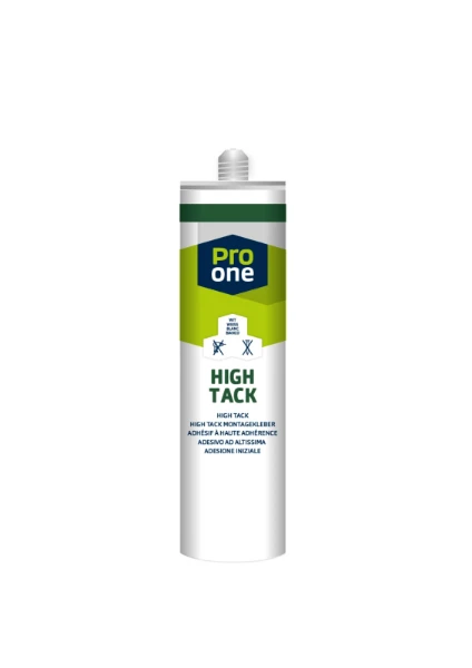 ProOne MS polymeer High Tack lijmkit 290 ml - wit
