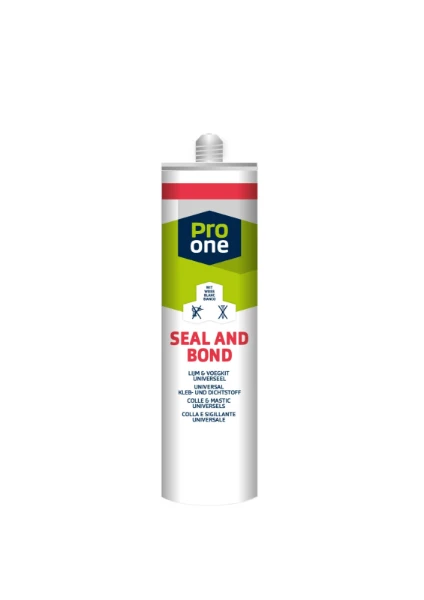 ProOne MS polymeer lijmkit 290 ml - wit