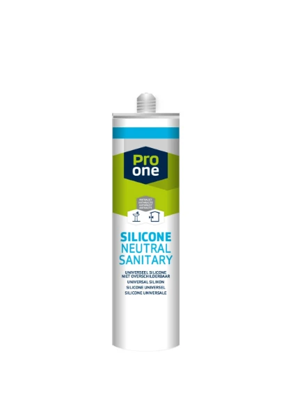 ProOne silicone sanitair sil no 310 ml - antraciet