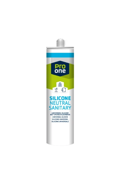 ProOne silicone sanitair sil no 310 ml - wit