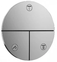 Hansgrohe ShowerSelect Comfort S robinette d'arrêt à incastrer avec 3 functions - chromé