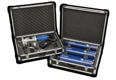 Carotteuse A-2211 + coffret 1 briljant + Support S-1803
