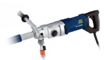 Carotteuse A-2211 pour le forage à sec/eau + couronnes briljant en coffret 1