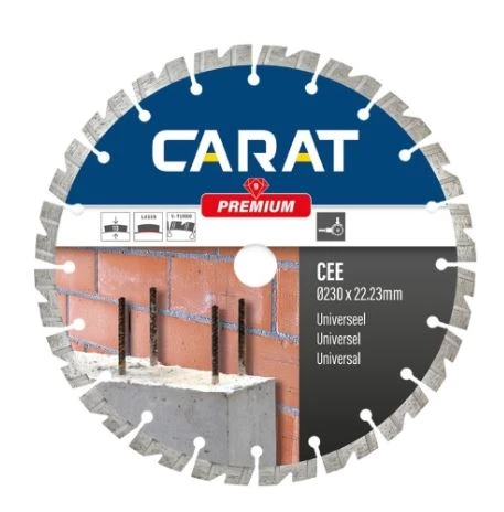 Carat Premium laser universele diamantzaag 300mmx22,23mm