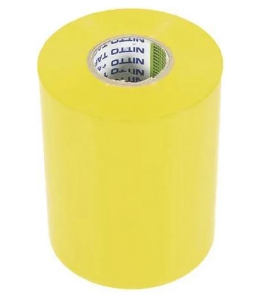Nitto 21A kleefband 100 mm (rollengte 20m) - geel - prijs per rol