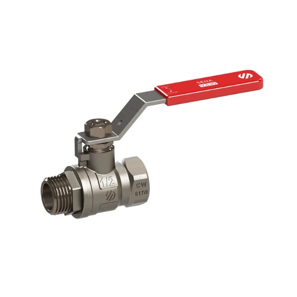 Arco Sena VA30 NI-F bolkraan MF 3/4 x 3/4 - met lange hendel