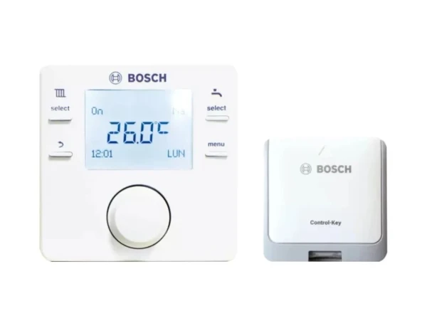 Bosch CON KCR 110 RF régulation sans fil dépendant de la météo avec sonde de température extérieure vendu séparément
